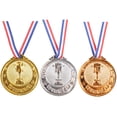 thumbnail image 3 of En Medalla 2.55 Premio Competición Fútbol Ganador Recompensa Oro, 3 of 6