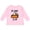 AD-Pink, variant on Pi Day 3.14 Boys or Girls Long Sleeve Toddler T-Shirt