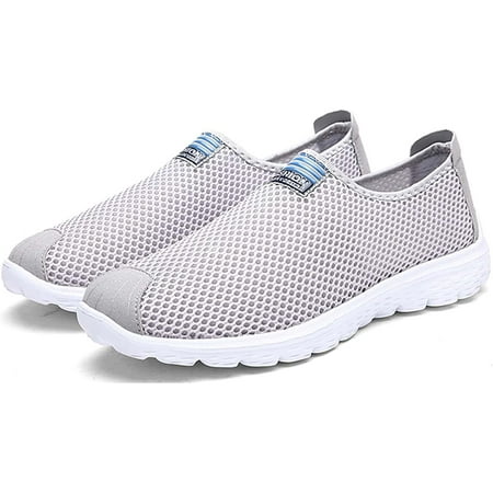 

Men s Women s Comfortable Breathable Walking Shoes Casual Knit Mesh Loafer Slip-on Sneakers Fashionable Lightweight Running Shoes for Unisex