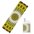 thumbnail image 2 of Picia Yellow Mandala Pattern Cooling Towels (40"x12") Cool Towel, Cold Towel, Microfiber Soft Breathable Chilly Ice Towel, 2 of 9
