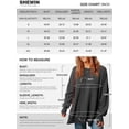 thumbnail image 5 of QWZNDZGR Womens Sweatshirt Casual Long Sleeve Crewneck Lightweight Pullover Tops Loose Sweatshirts, 5 of 5