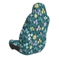 thumbnail image 2 of Wukai Floral Full Set Car Seat Covers with Soft Padding Universal Auto Front Seats Protector and Cushion Mat, 2 of 5