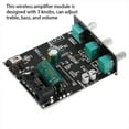 thumbnail image 4 of 100W Bluetooth-compatible 5.0 Adjustable Amplifier Board Treble Stereo Sound Audio Amp Sound Audio Amp Module Speaker DIY Electronic Component, 4 of 6