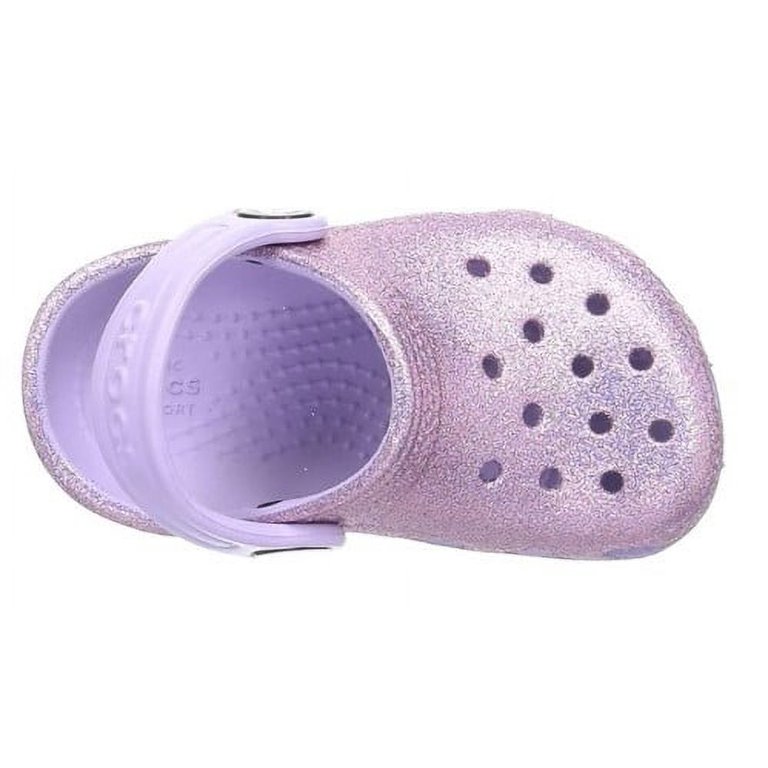 Crocs Toddler & Kids Classic Glitter Clog, Sizes 4-6 