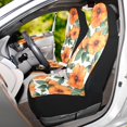 thumbnail image 6 of ALAZA Botanical Flowers Car Seat Covers 2 PCs Universal Auto Front Seats Interior Protector, 6 of 7