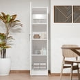 thumbnail image 6 of Kappesberg Santa Fe 1-Door Cabinet – White, 6 of 8