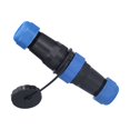 thumbnail image 1 of Herwey Waterproof Aviation Cable Connector Socket, Aviation Plug Socket Oxidation Resistance For Electronic Equipment, 1 of 8