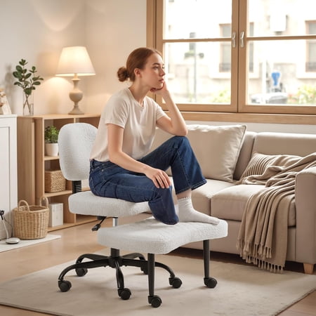 homall ergonomic cross legged office product