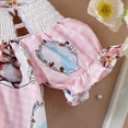 thumbnail image 6 of MUXiin Easter Toddler Girls Dress Bunny Rabbit Easter Eggs Print Dresses Flutter Sleeve Clothes, 6 of 8