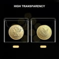 thumbnail image 3 of Clear Plastic Coin Holders,TGY Currency Bill Holders,Clear Plastic Individual Sleeves Sleeves,50Pack Coin Currency Bills Protector,2.2 x 2 Inch, 3 of 7