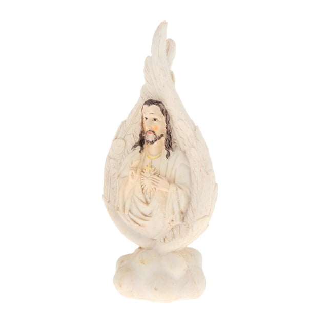 Figura del Santo y el Niño Estatua Estatuilla Escultura Decoración Regalo Jesús