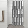 thumbnail image 3 of Boho Ethnic Shower Curtain 36x72 Inches Quick Dry Polyester Fabric Vintage Tribal Bathroom Decor, 3 of 5