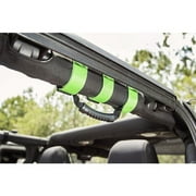 Outland Ultimate Grab Handle Kit Green; 55-18 Jeep CJ/Wrangler YJ/TJ/JK/JL 391350505 Fits select: 2008,2015-2019 JEEP WRANGLER UNLIMITED