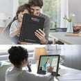 thumbnail image 7 of SUPNICE Kids Case for Samsung Galaxy Tab S10 FE 10.9" 2025/S9 FE 10.9 Inch/S9 11 Inch 2023, Lightweight Shockproof Convertible Handle Stand Case for Samsung Galaxy Tab S10 FE/S9 FE/S9/S8/S7,Black, 7 of 7