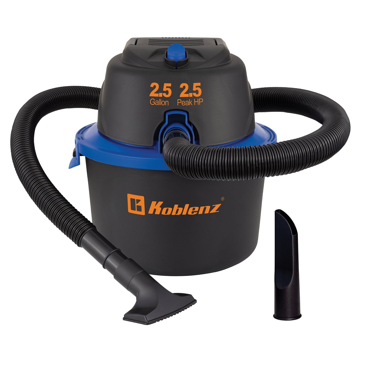 Koblenz WD-2.5MA Wd-2.5 Ma 2.5-gal. Portable Wet/dry Vacuum With Blower, Wd-2.5 Ma
