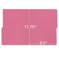 thumbnail image 6 of UOFFICE File Folder Letter Size 1/2 Cut Tab 100 Count, 1 Pack , Pink, 6 of 8