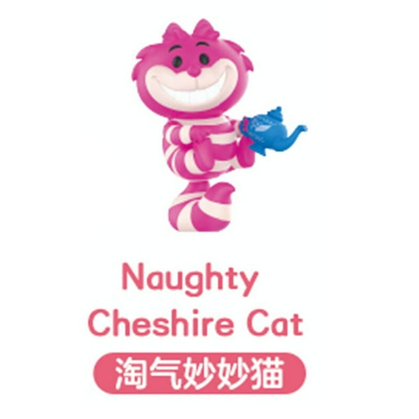 Figuras de acción de Disney, juguetes de Alicia en el país de las Maravillas, Sombrero Loco, gato de Cheshire, Reina del corazón, Tweedle Dee, March Hare, conejo blanco, Popmart xuanjing unisex