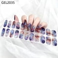 thumbnail image 6 of RAGUPEL White Solid Color Free Nail Light/Lamp Gel Nail Stickers 20 Extra-Long Manicure Strips Gel Nail Strips, 6 of 7
