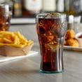 thumbnail image 4 of Libbey Coca-Cola 16-3/4-Ounce Glass Tumblers, Georgia Green, Set of 6, 4 of 6