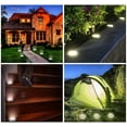 thumbnail image 5 of 4PCS Solar Ground Light-16LED Luz cálida plateada Adepaton CPB-US-DYP190-10, 5 of 5
