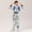 Blue, variant on SJLDQY Toddler Boys Jumpsuit And Girls Play Space Astronaut Carnival Performance Romper Black 5-6 Years