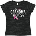 thumbnail image 3 of Inktastic Breast Cancer Awareness My Grandma is a Fighter Women's T-Shirt, 3 of 5