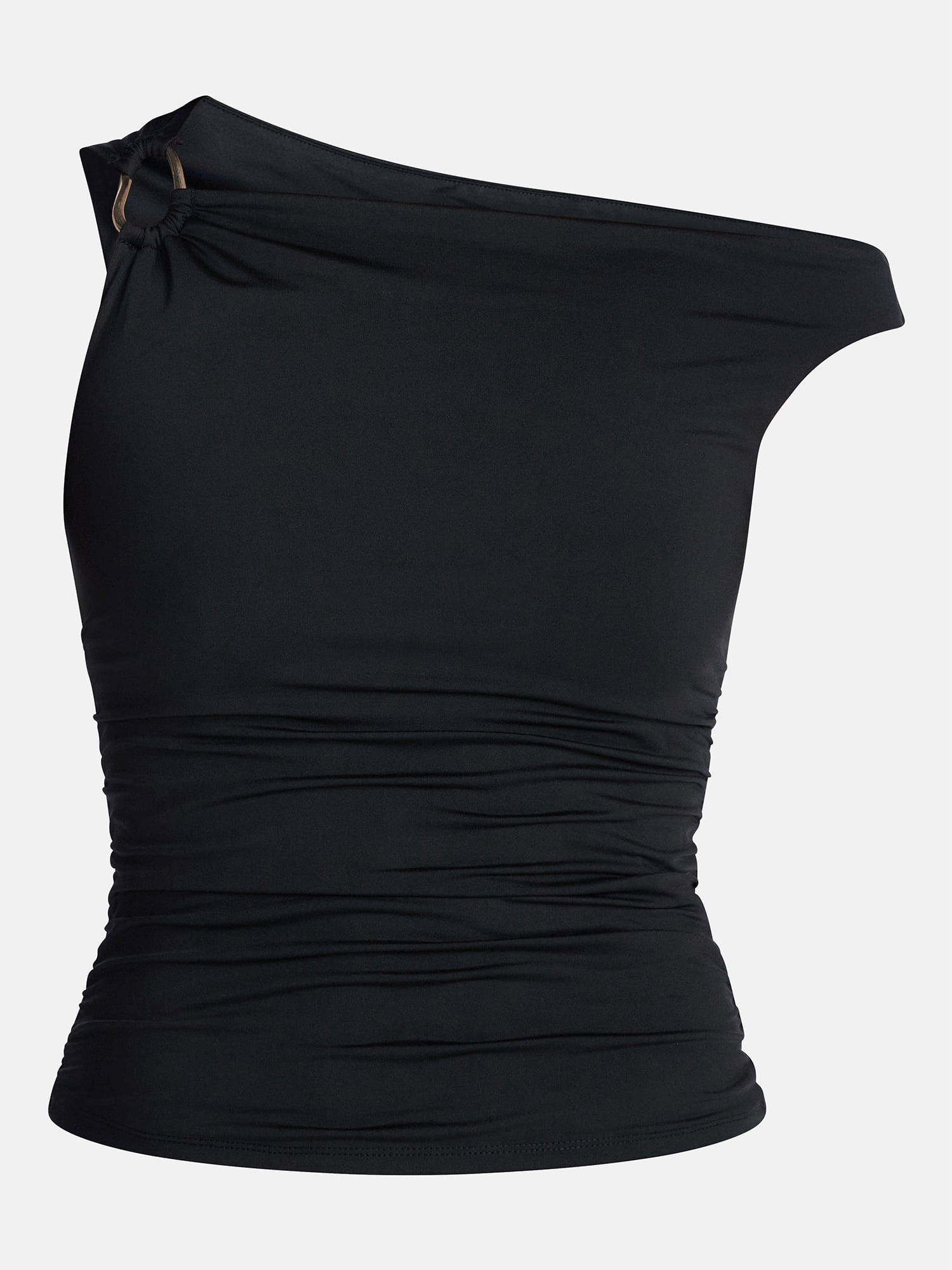 Madden NYC Women's Sleeveless Ruched Top, Sizes XXS-XXL