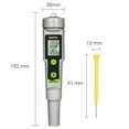 thumbnail image 3 of Salinity Salinometer Waterproof Salinity Test Pen 2-in-1 Salinity & Temperature Meter Portable Salinity Meter Salimeter Pen Type Salinograph 0~199.9ppt Range -50~70 Degrees Celsius, 3 of 7