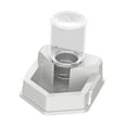 thumbnail image 2 of Comedero para reptiles, resistente, para mascotas, adorno, fácil limpiar, regalo, dispensador agua portátil para serpientes, geckos y tortugas. Blanco, 2 of 8