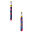 thumbnail image 1 of 2PCS Pen Stone TouchUp Pen for Restoring Faded Inscriptions Memorial Day Decoration Quick-Drying, Strong Coverage, WeatherResistant Ideal for GravestoneLettering, 1 of 7