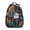 Black-310, variant on Sports Print Backpack for with Basketball Football Soccer Tennis Ball Theme Lightweight