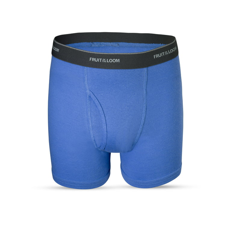 Fruit of the Loom Boys Underwear, 10 Pack Assorted Boxer Brief Underwear,  Sizes S-XL
