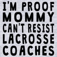 thumbnail image 2 of CafePress - Proof Mommy Cant Resist Lacrosse Coaches Body Suit - Cute Infant Bodysuit Baby Romper - Size Newborn - 24 Months, 2 of 3