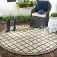 thumbnail image 2 of SAFAVIEH Beach House Richard Geometric Indoor/Outdoor Area Rug, Creme/Brown, 2'2" x 4', 2 of 10