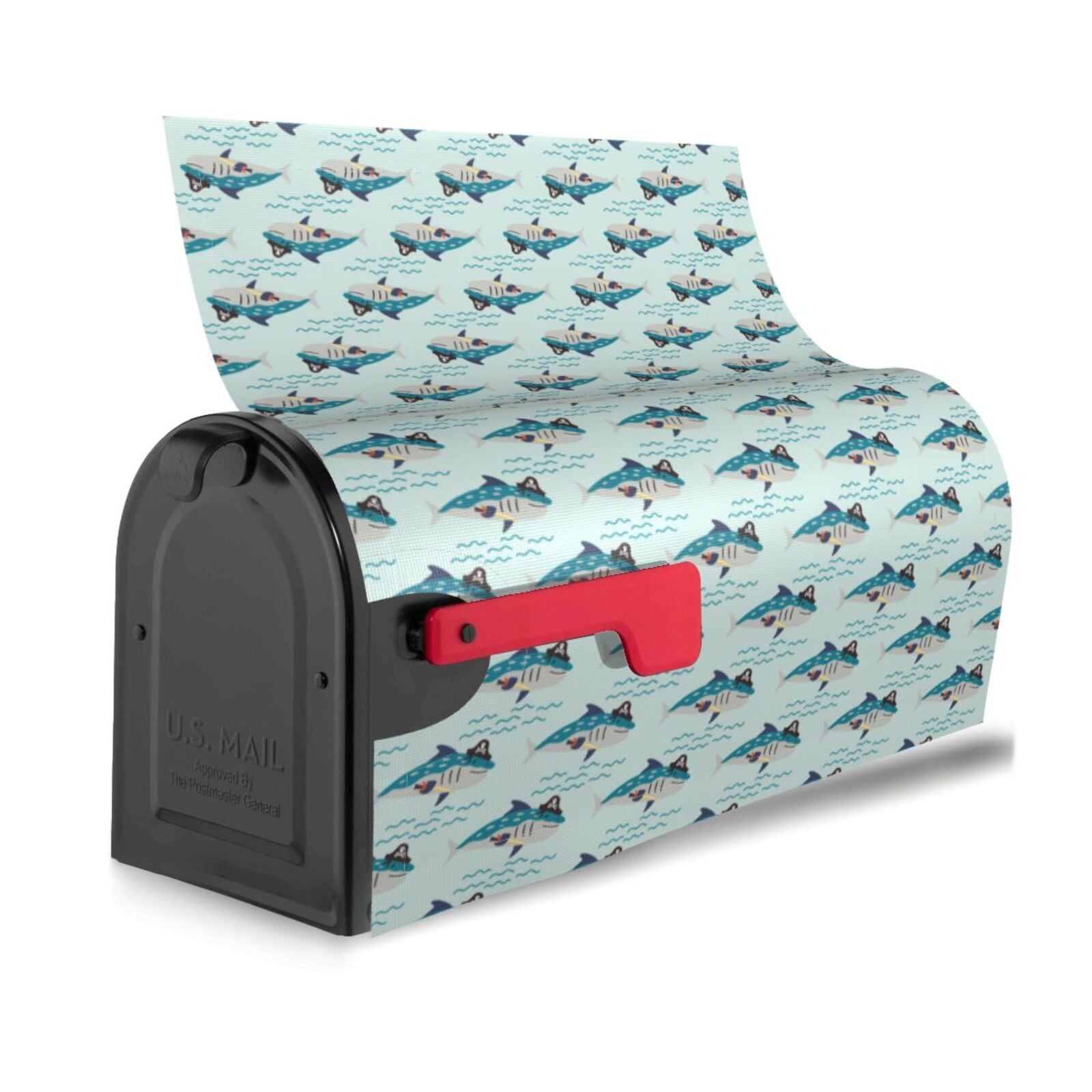 Kdxio Magnetic Mailbox Cover 21x18 in Mailbox Cover Outdoor Decoration Holiday Mailbox Covers for Home Garden Yard-21x18 in