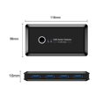 thumbnail image 1 of Selector De Interruptor Usb 3,0, 2 Ordenadores, 4 Puertos, Dispositivos Usb Para Compartir, Concentrador De Interruptor Kvm Para Pc, Escáner, Teclado, Ratón, Impresora Minnieouse EL012763-00, 1 of 6