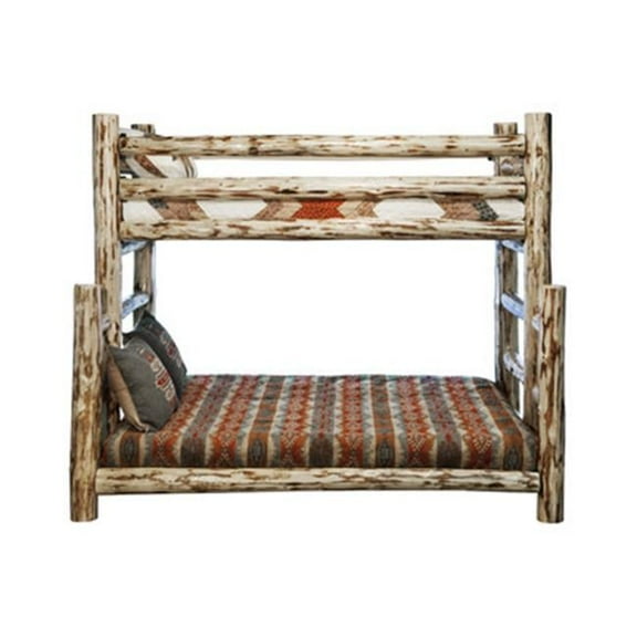 Bunk Bed, TwinFull - Montana Collection - Lacquered