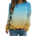 thumbnail image 4 of ManxiVoo Women's Oversized Sweatshirt Drop Shoulder Comfort Fit Pullover Top For Relaxed Casual Style S Size Khaki, 4 of 5