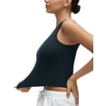 thumbnail image 3 of CRZ YOGA Softembrace High Neck Tank Top for Women, Double Lined Sleeveless Casual Summer Shirt, 3 of 6