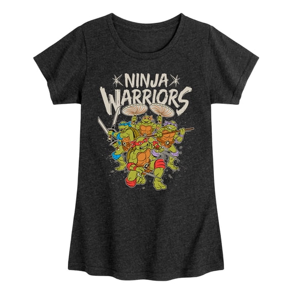 Teenage Mutant Ninja Turtles -Ninja Warriors - Toddler & Youth Girls Graphic T-Shirt
