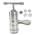 thumbnail image 2 of Machine à Pâtes de Cuisine, Opération Manuelle Machine à Nouilles Réglable en Acier Inoxydable pour la Cuisson, 2 of 8