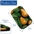 thumbnail image 4 of Pear Soft Comfortable Furry Printed Car Armrest Cover Pad 12.5x8.2 Inch, 4 of 6