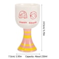 thumbnail image 2 of KAKOWELY Taza de bebida creativa Taza de postre Helado Taza de cerámica Copa de postre, 2 of 4