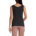 thumbnail image 2 of Lands' End Women's Petite Cotton Tank Top, 2 of 5