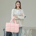 thumbnail image 3 of Bolso de mano Herald Puffer para mujer, grande, acolchado, puffy cloud, rosa, 3 of 8