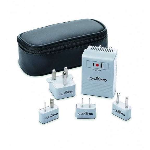 Conair Pro Voltage Converter and Adapter Kit, 6 pc