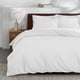 thumbnail image 1 of Juego de Cama Queen Bluelander, 6 piezas, Juego Completo Sábanas, Edredón y Funda Duvet, Blanco, 1 of 4