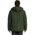thumbnail image 4 of Ampake Men's Winter Coat Windproof Puffer Coat Warm Puffer Jacket Green L, 4 of 7