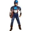 Captain America Movie Muscle Reflective Child Halloween Costume