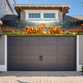 thumbnail image 6 of Metallic Game Time Banner, Sports Themed Backdrop Decor for Stadium Events, Sports Parties, Fan Gatherings, Photo Booths, and Sports Viewing Parties, 6 of 7